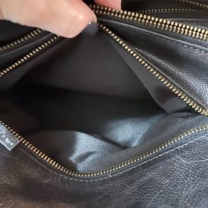 CCC, California black leather Crossbody